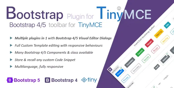 Tinymce Bootstrap Plugin v3.5.1