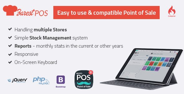 ZARest POS - restaurant point of sale web application v2.0.0