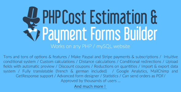 PHP Flat Estimation & Payment Forms