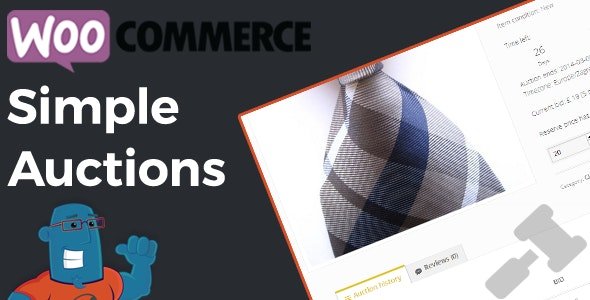 WooCommerce Simple Auctions v3.0.5 - Wordpress Auctions