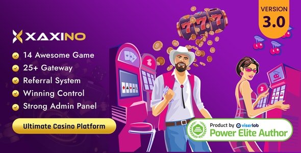 Xaxino v3.5 - Ultimate Casino Platform - nulled