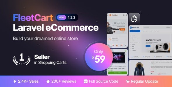 FleetCart  - Laravel Ecommerce CMS - v4.6.1