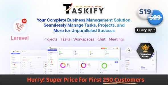 Taskify - Project Management - Task Management & Productivity Tool - v1.1.3