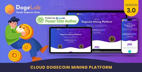 DogeLab v2.0 - Cloud DogeCoin Mining Platform - nulled