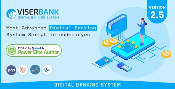 ViserBank v2.0 - Digital Banking System - nulled