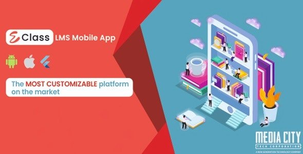eClass LMS Mobile App - Flutter Android & iOS - v3.7