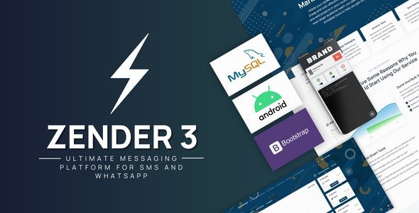 Zender v3.3.6 - Ultimate Messaging Platform for SMS, WhatsApp & use Android Devices as SMS Gateways (SaaS)