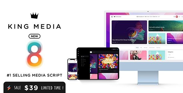 King Media v8.2 - Viral News Video Magazine - nulled