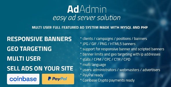 AdAdmin v4.2.1g - Easy full featured ad server
