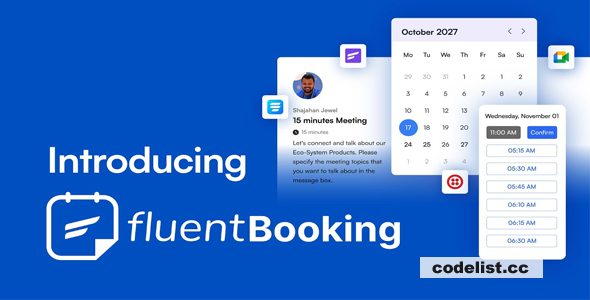 Fluent Booking Pro v1.5.21