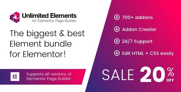 Unlimited Elements for Elementor Page Builder v1.5.141