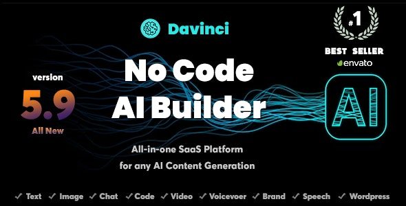 OpenAI Davinci v3.3 - AI Writing Assistant and Content Creator as SaaS - nulled