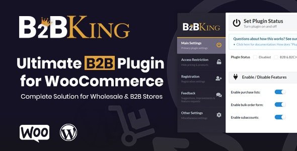 B2BKing v5.4.20 - The Ultimate WooCommerce B2B & Wholesale Plugin