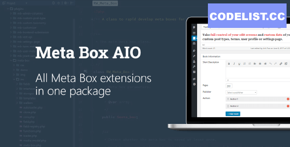 Meta Box AIO - v2.0.1