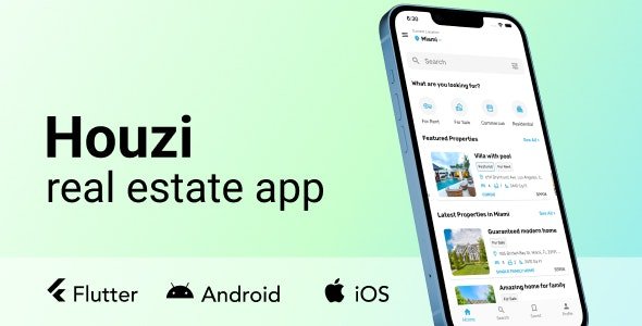 Houzi real estate app v1.4.5