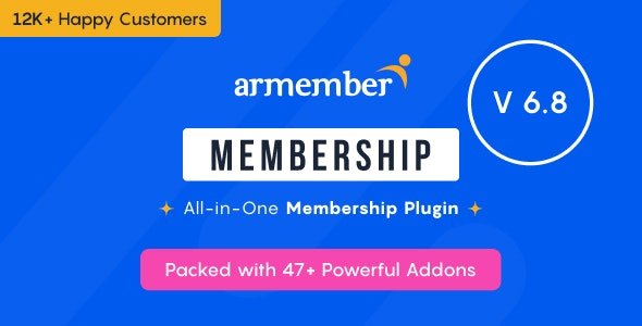 ARMember v6.9.12 - WordPress Membership Plugin