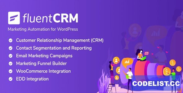 FluentCRM v2.9.86 - Marketing Automation For WordPress