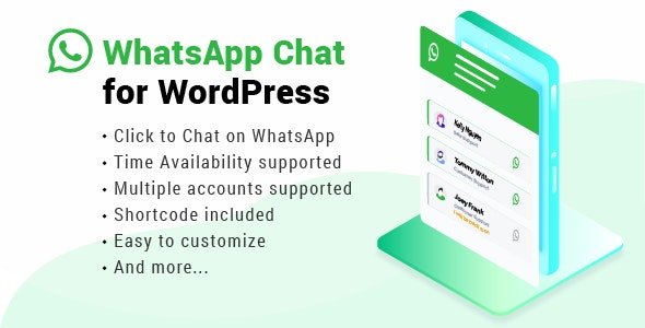 WhatsApp Chat for WordPress v3.7.1
