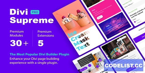 Divi Supreme Pro v4.9.97.39